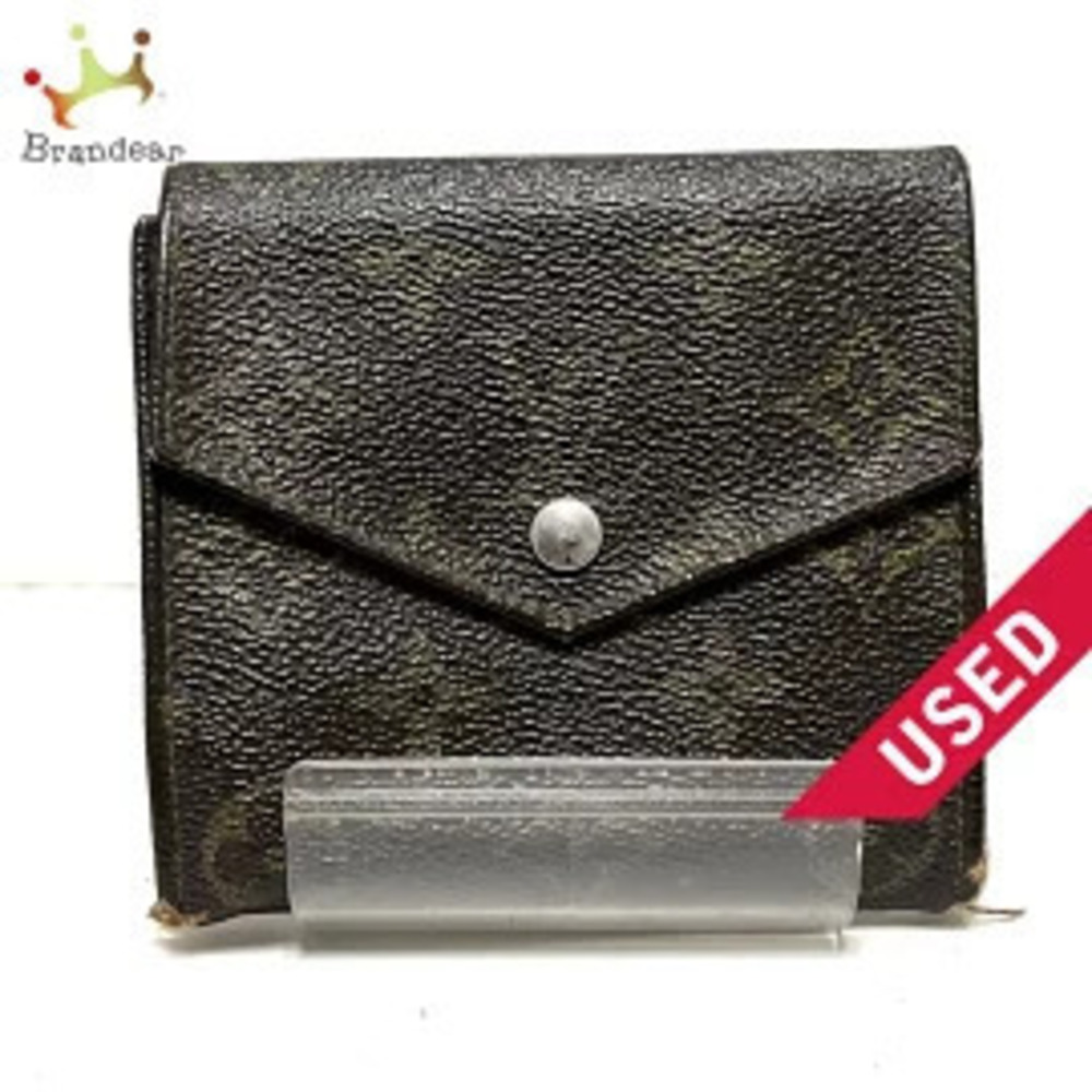 LOUIS VUITTON Portemonnaie Billet Bi fold wallet Monogram canvas